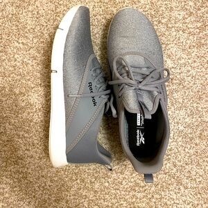Gray Reebok Tennis Shoes